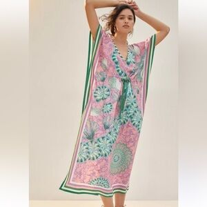 Anthropologie Seahell Caften Dress
